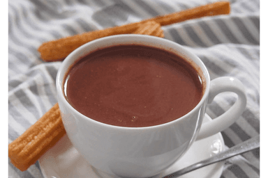 Churro w/Abuelita Hot chocolate