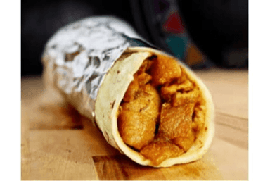 Super chicharrón Burrito