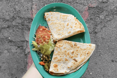Super Vegan Quesadilla (W/ meat)